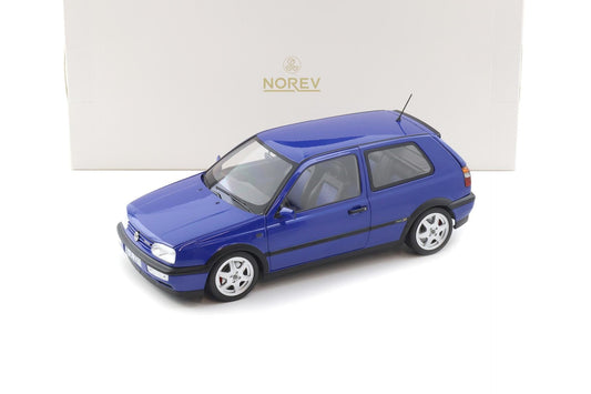 Norev 1994 Volkswagen Golf GTI MK3 Color Concept Jazz Blue 1:18