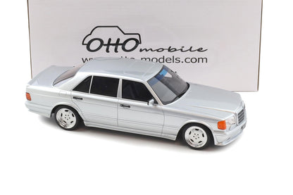 Otto Mobile Mercedes-Benz 560 SEL AMG 1:18 Diecast — Brilliant Silver