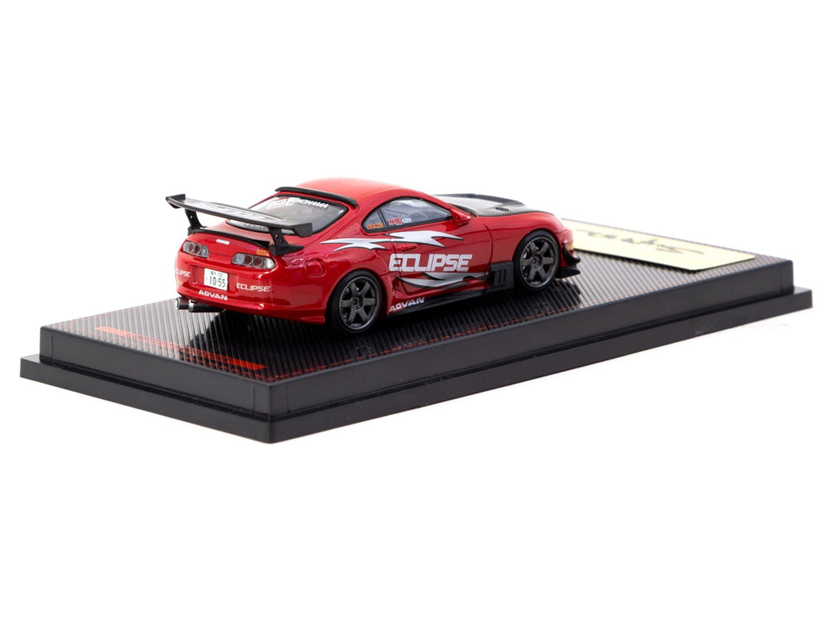 Ignition Model Toyota Supra JZA80 RZ Eclipse Racing Concept Red 1:64