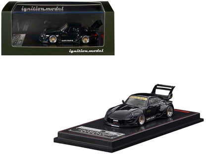Ignition Model Porsche 911 RWB 993 Dark Star Black 1:64