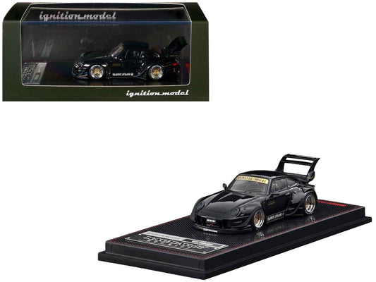 Ignition Model Porsche 911 RWB 993 Dark Star Black 1:64