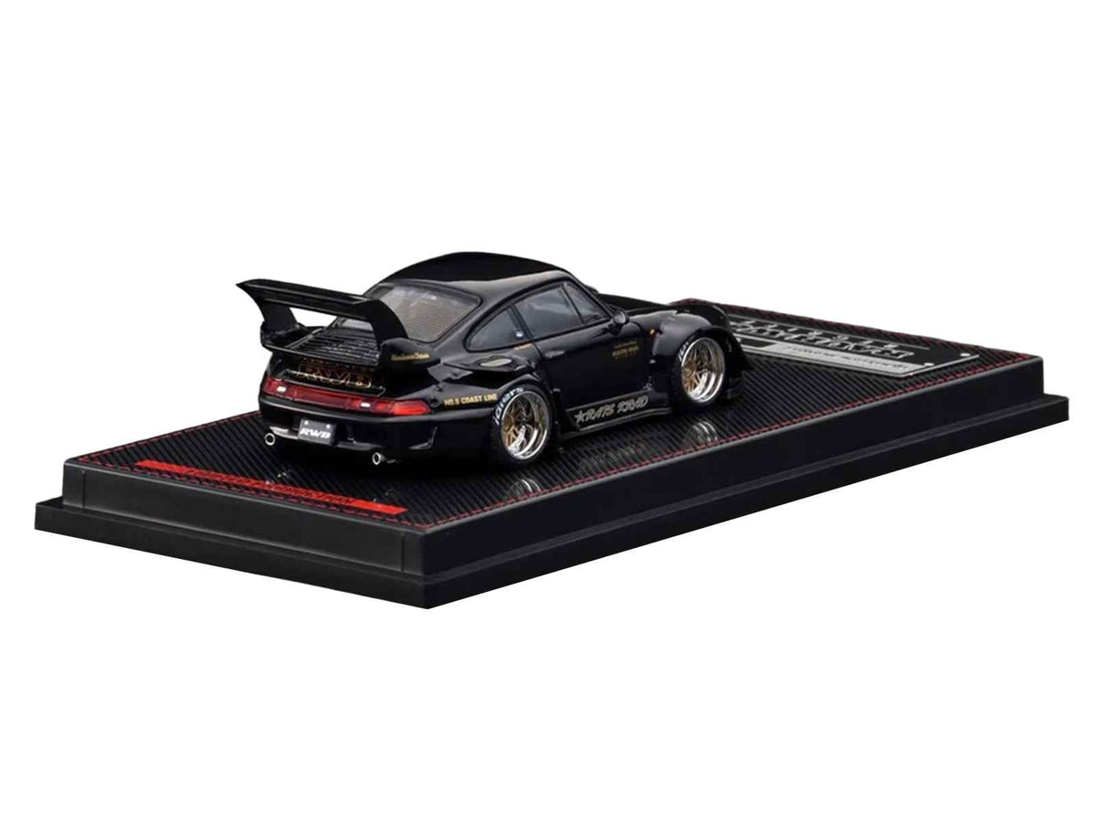 Ignition Model Porsche 911 RWB 993 Dark Star Black 1:64