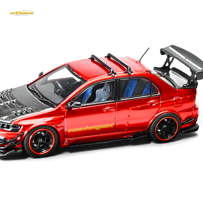 IHCM Mitsubishi Lancer Evo IX Metallic Red 1:64