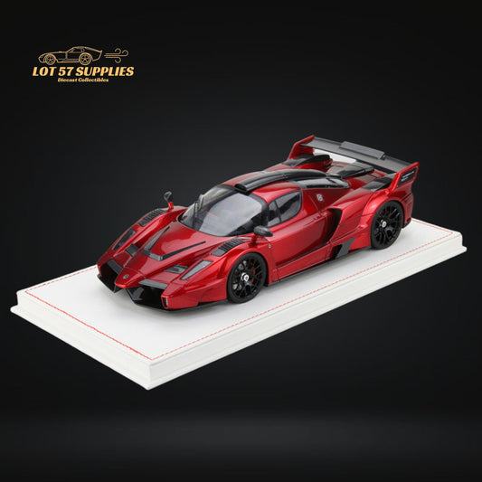 NA Ferrari Enzo Gemballa MIG-U1 1:18 Diecast — Transparent Red