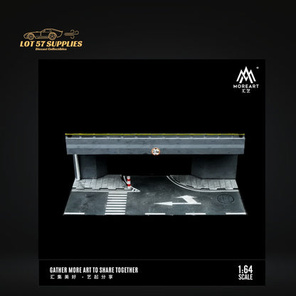 (Pre-Order) MoreArt Overpass Scene Diorama 1:64