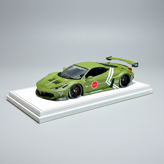 IVY MERIT Ferrari 458 GT LBWK 1:18 Resin