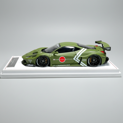 IVY MERIT Ferrari 458 GT LBWK 1:18 Resin