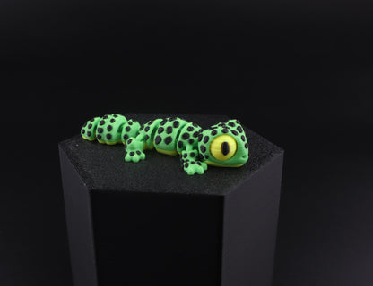3D Printed Mini Reptile and Amphibian Fidget Toy Set – Articulated Classroom Reward Gift