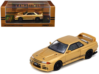 INNO64 Nissan Skyline GT-R R32 BNR32 Top Secret 650R Gold Metallic 1:64