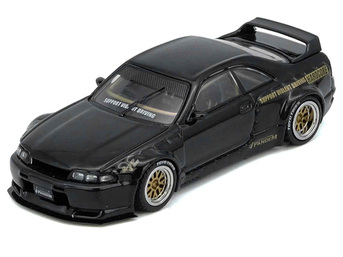 INNO64 Nissan Skyline GT-R R33 BCNR33 Pandem Rocket Bunny Black 1:64