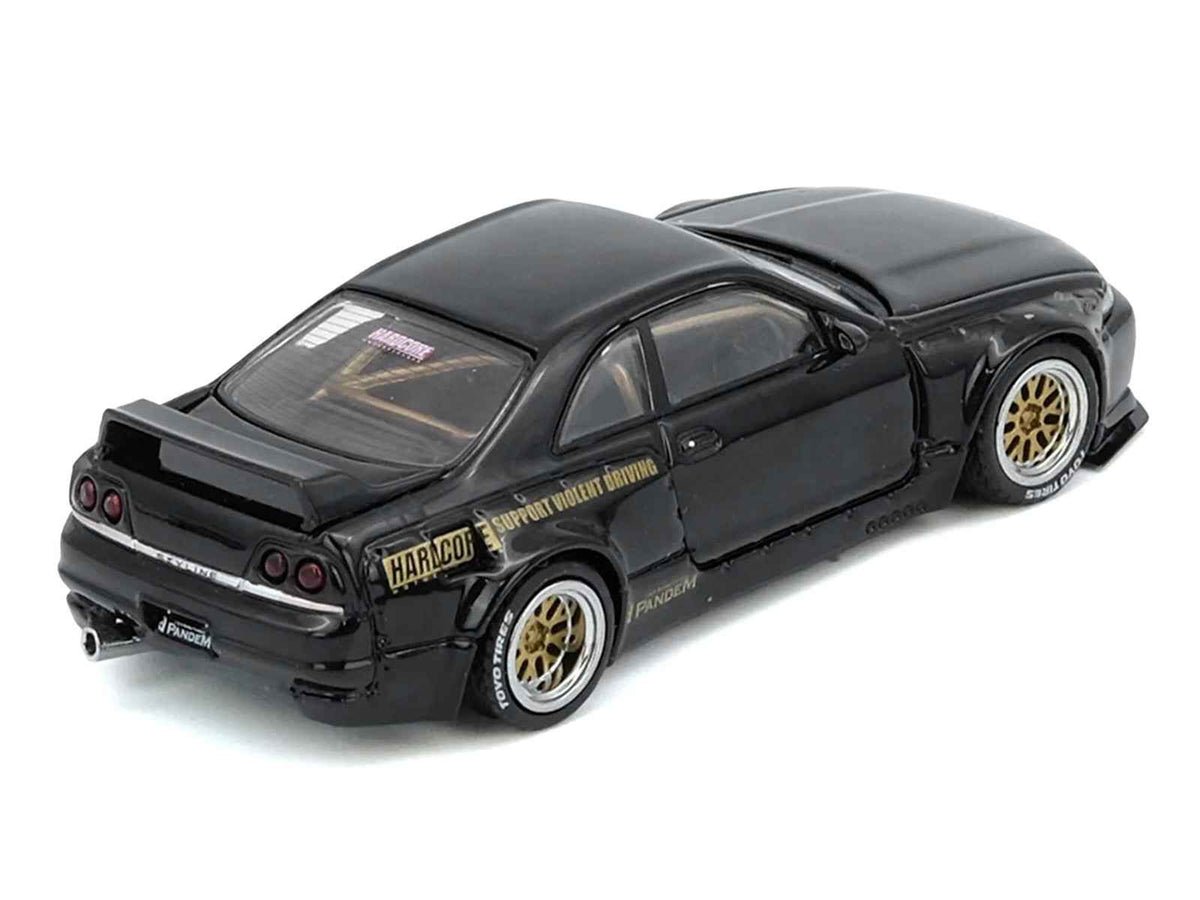 INNO64 Nissan Skyline GT-R R33 BCNR33 Pandem Rocket Bunny Black 1:64