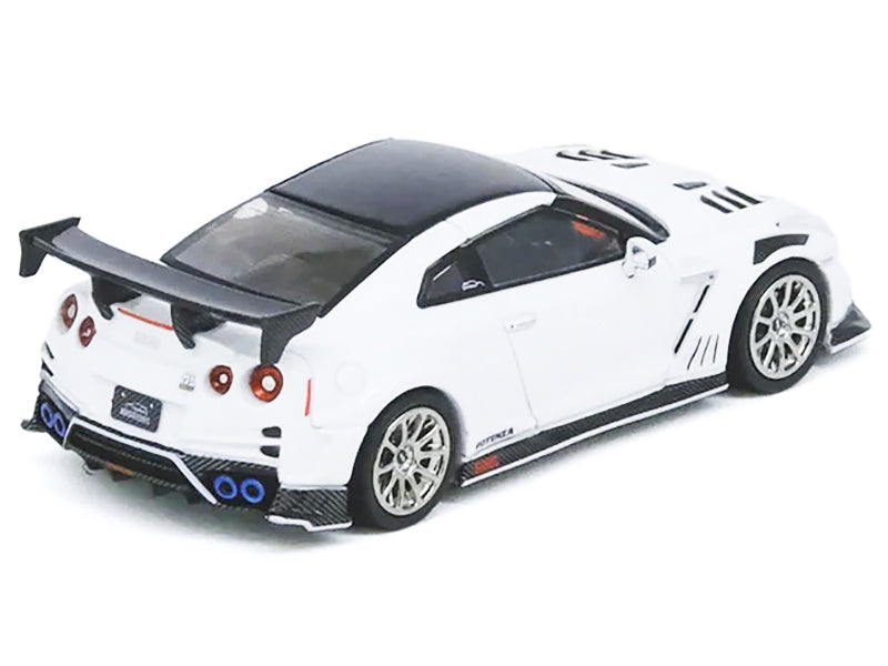 INNO64 Nissan GT-R R35 Top Secret Tokyo Auto Salon 2021 White 1:64