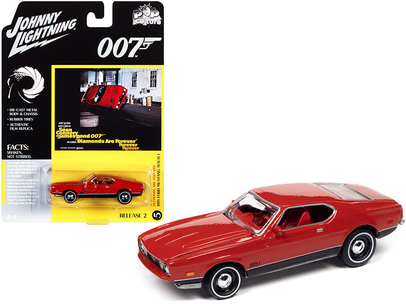 Johnny Lightning 1971 Ford Mustang Mach 1 Bond 1:64