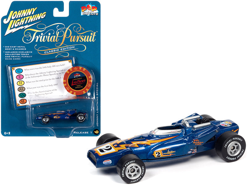 Johnny Lightning Special Blue Trivial Pursuit 1:64