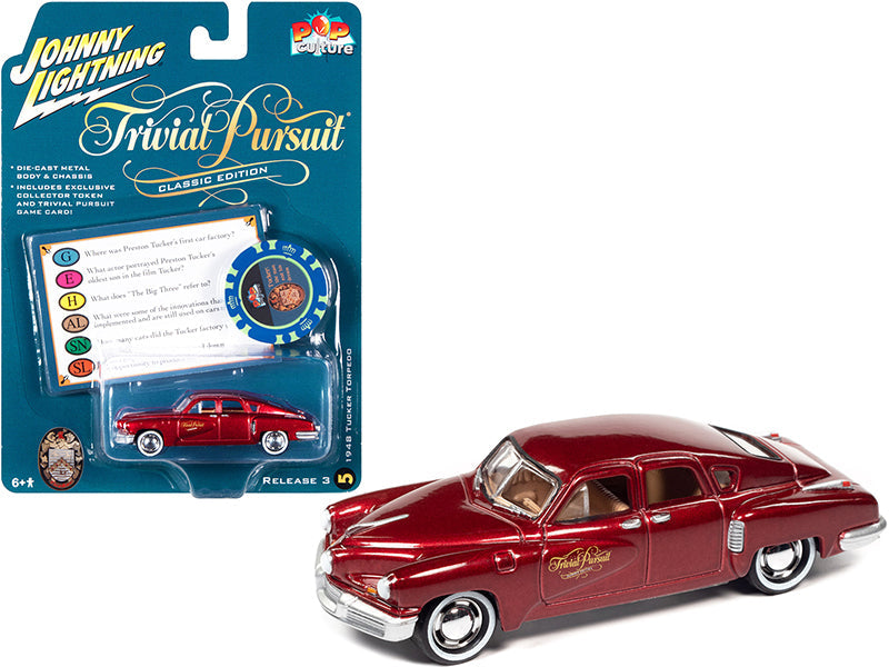 Johnny Lightning 1948 Tucker Torpedo Trivial Pursuit 1:64