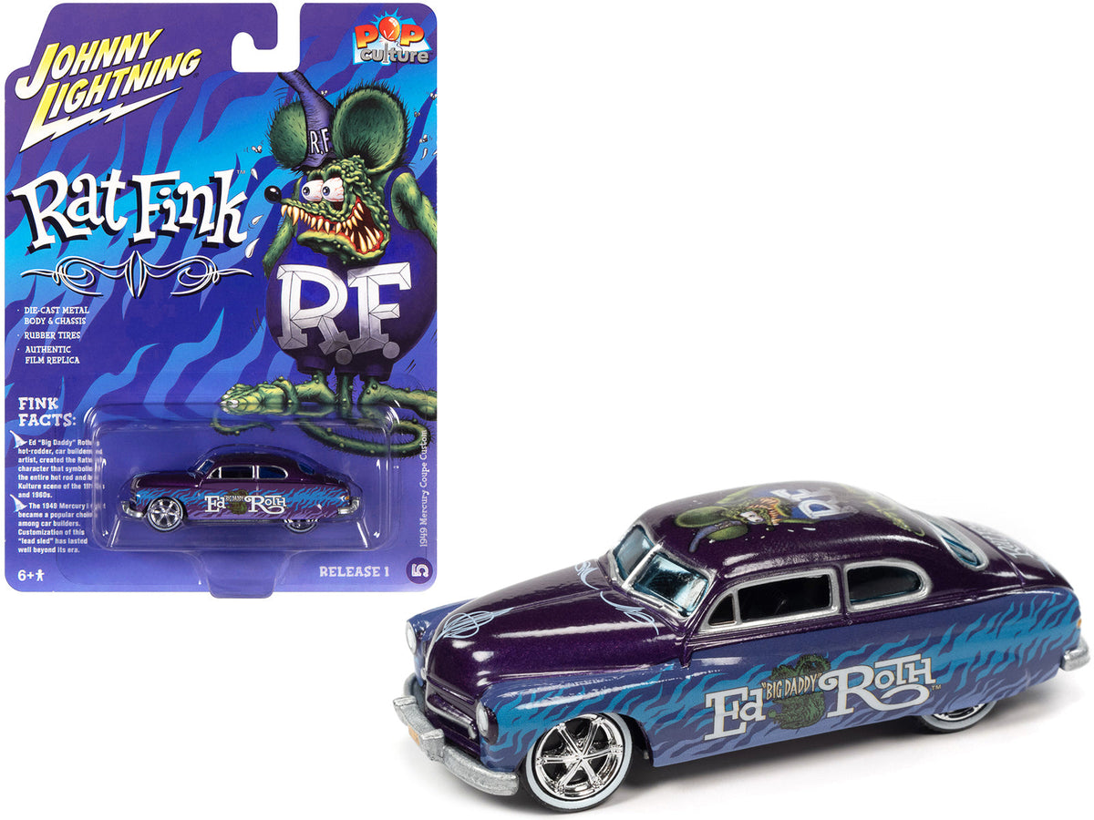 Johnny Lightning 1949 Mercury Coupe Rat Fink 1:64