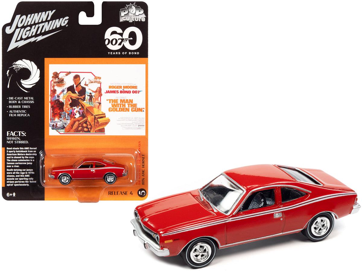 Johnny Lightning 1974 AMC Hornet Golden Gun 1:64