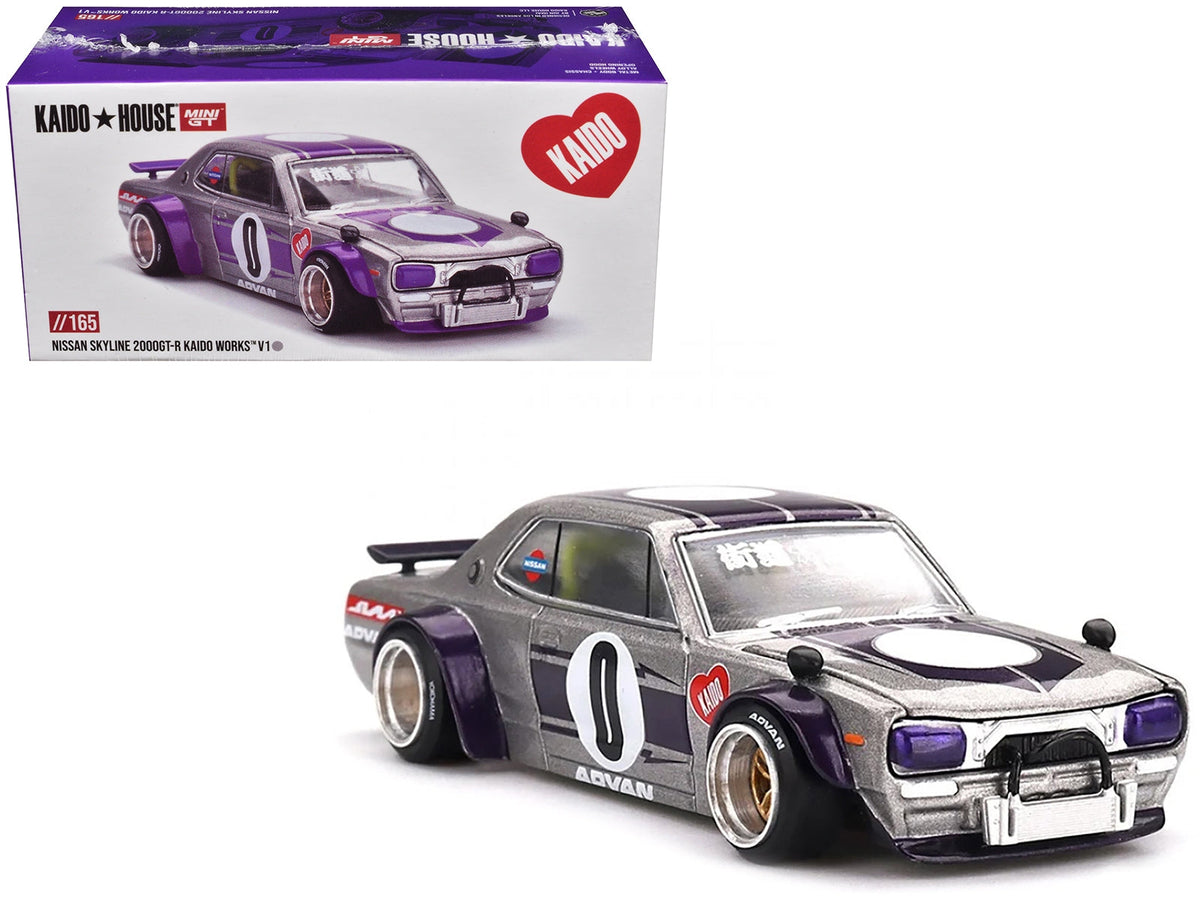 Kaido House Mini GT Skyline KPGC10 Works V1 1:64