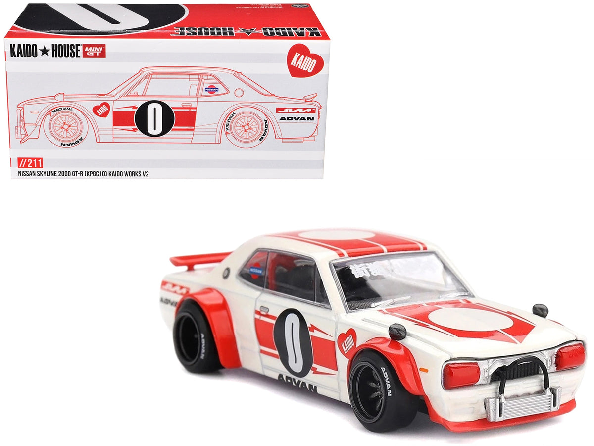 Kaido House Mini GT Skyline KPGC10 Works V2 1:64