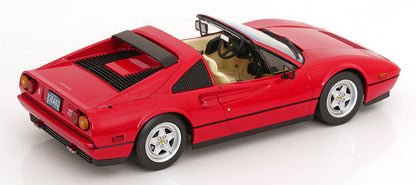 KK Scale 1985 Ferrari 328 GTS US Version Beverly HIlls Cop II Rosso Corsa Red 1:18