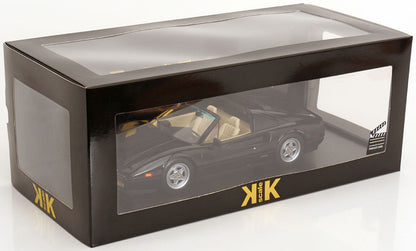 KK Scale 1985 Ferrari 328 GTS US Version Miami Vice Black 1:18