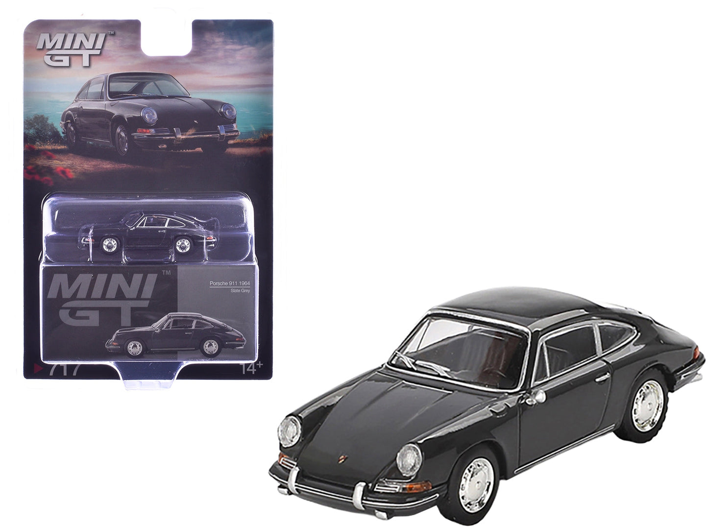 Mini GT 1964 Porsche 901 Signal Red 1:64 Diecast