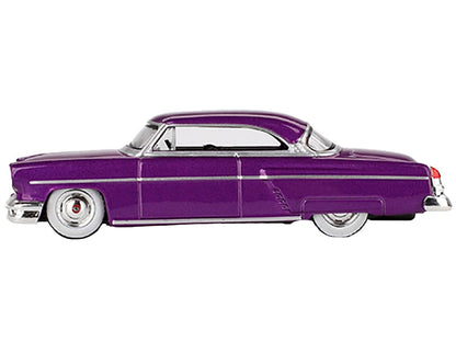 Mini GT 1954 Lincoln Capri Hot Rod Purple 1:64 Diecast