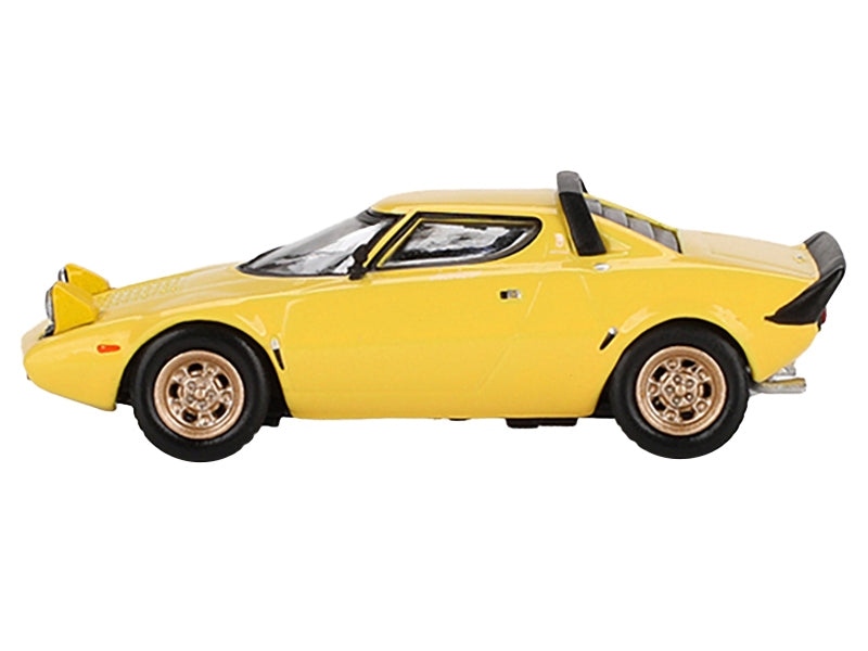 Mini GT Lancia Stratos HF Stradale Yellow 1:64