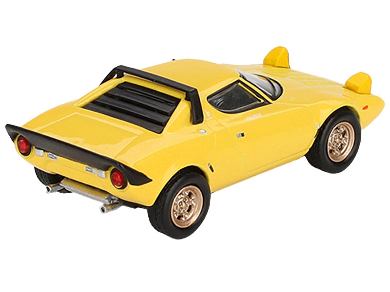 Mini GT Lancia Stratos HF Stradale Yellow 1:64