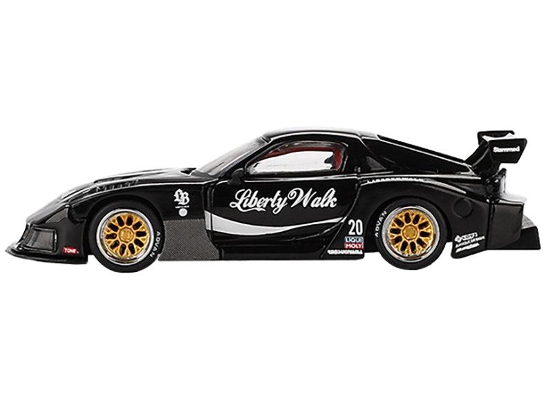 Mini GT Mazda RX-7 LB-Super Silhouette Black 1:64