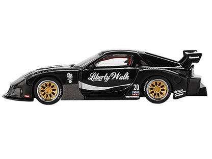 Mini GT Mazda RX-7 LB-Super Silhouette Black 1:64