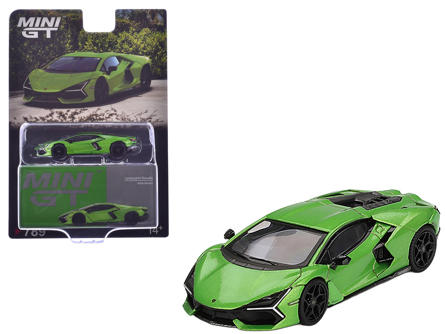 Mini GT Lamborghini Revuelto Verde Selvans 1:64