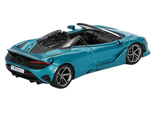 Mini GT McLaren 750S Spider Belize Blue 1:64
