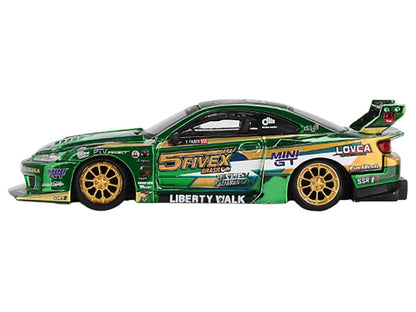 Mini GT Nissan S15 LBWK Fausto Racing 2024 1:64