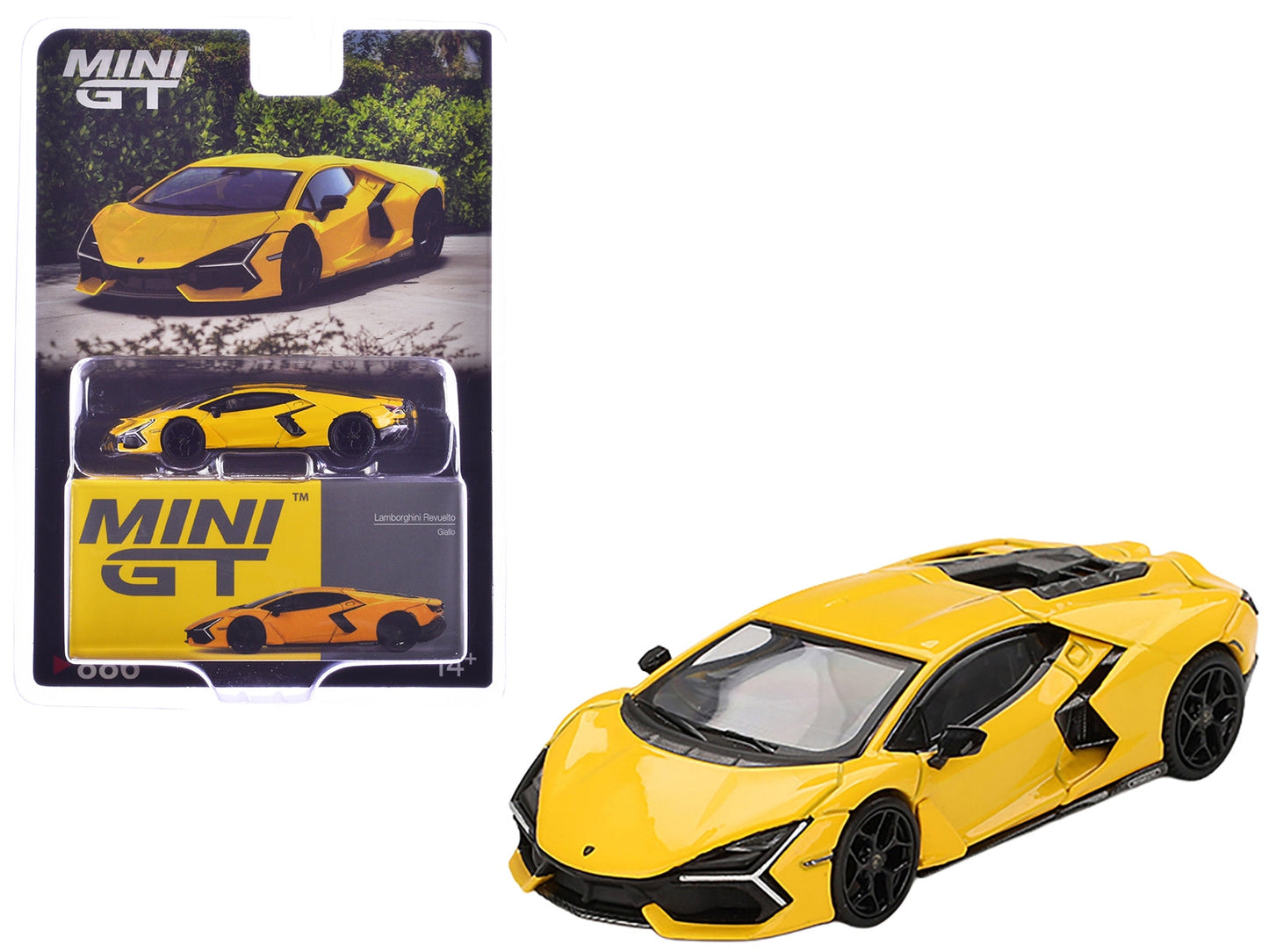 Mini GT Lamborghini Revuelto Giallo Yellow 1:64