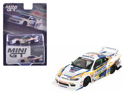 Mini GT Nissan S15 LBWK Fausto #555 FD Japan 1:64