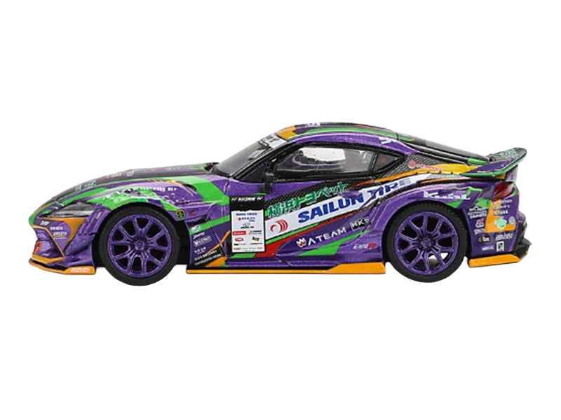 Mini GT Toyota GR Supra KUHL Evangelion #91 1:64
