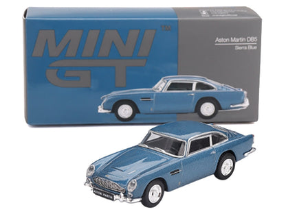 Mini GT Aston Martin DB5 Sierra Blue 1:64 Diecast