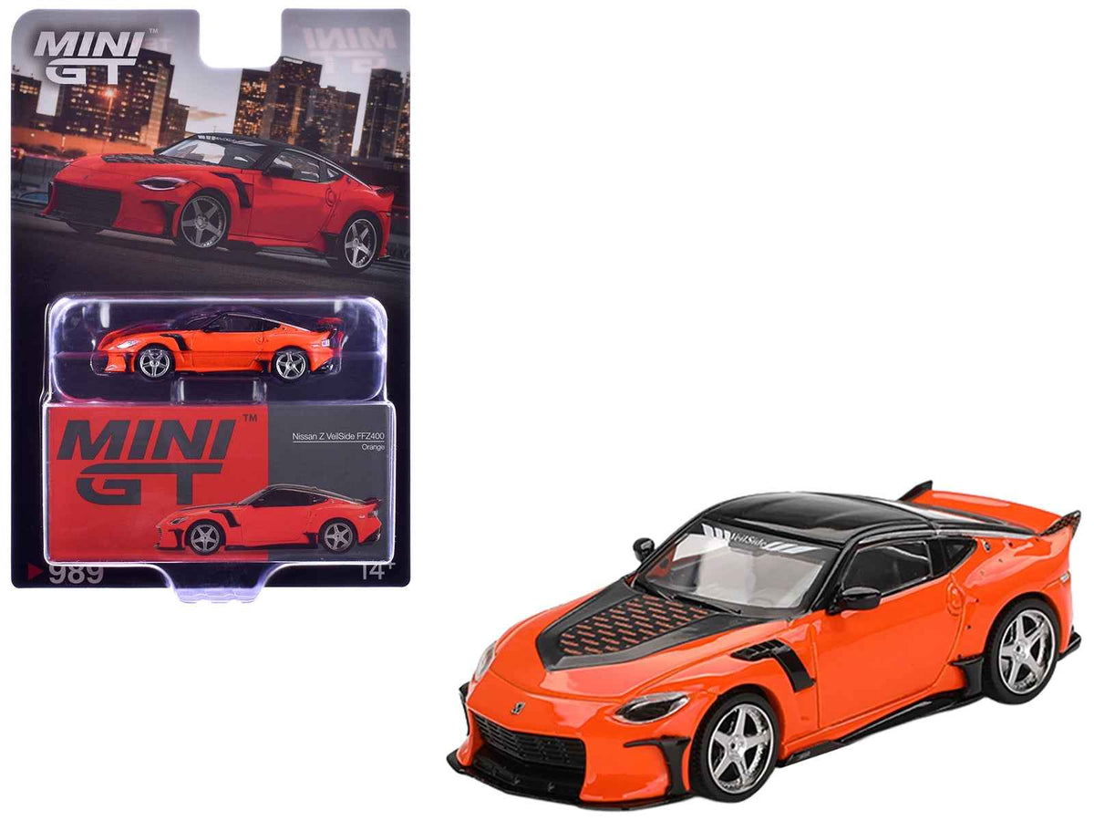 Mini GT Nissan Z VeilSide FFZ400 Orange 1:64