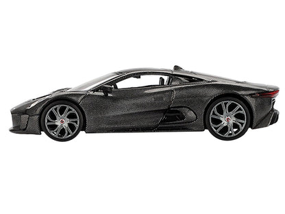 Mini GT Jaguar C-X75 Test Car Black Carbon 1:64