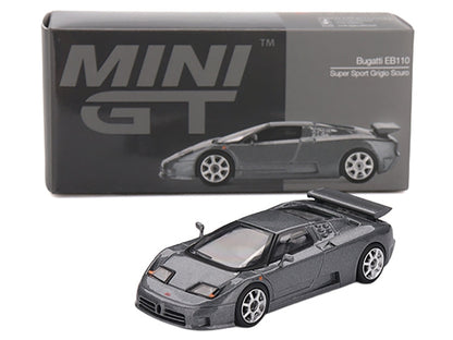 Mini GT Bugatti EB110 Super Sport Gray 1:64