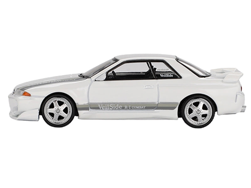 Mini GT Skyline GT-R R32 Veilside Combat White 1:64