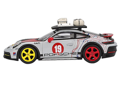 Mini GT Porsche 911 Dakar #19 Uncle Rally 1:64 Diecast