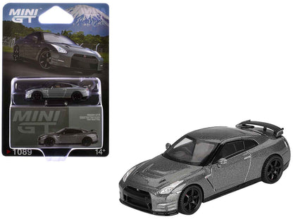 Mini GT Nissan GT-R R35 NISMO CRS Gray 1:64