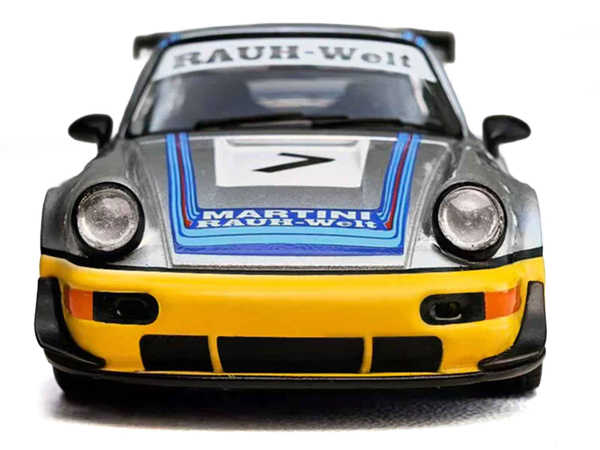 RWB 964 #7 "Ichiban Boshi - Martini Racing" Silver Metallic with Stripes 1/64