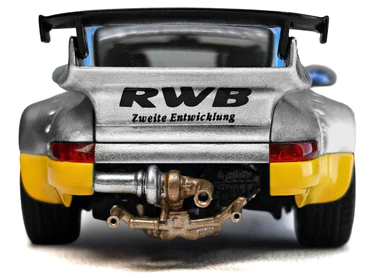 RWB 964 #7 "Ichiban Boshi - Martini Racing" Silver Metallic with Stripes 1/64