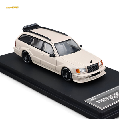 Mortal Mercedes-Benz S124 Milk Tea Color 1:64