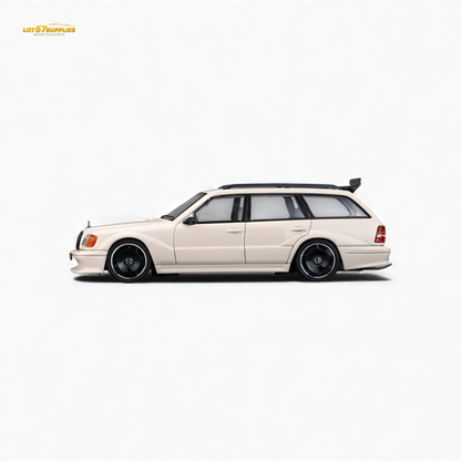 Mortal Mercedes-Benz S124 Milk Tea Color 1:64