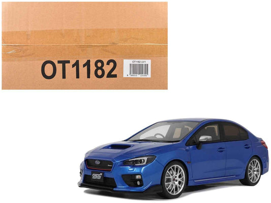 Otto Mobile Subaru WRX STI S207 1:18 Diecast — Blue Pearl