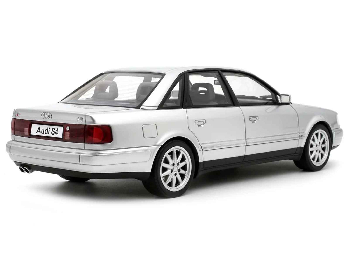 Otto Mobile Audi S4 C4 4.2 V8 1:18 Diecast — Crystal Silver